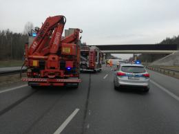 Wypadek na autostradzie A4. Droga na Wrocław zablokowana