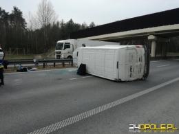 Wypadek na autostradzie A4. Droga na Wrocław zablokowana