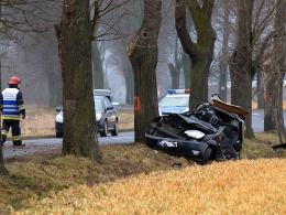 Tragiczny wypadek w Krępnej, nie żyje 44-letni pasażer