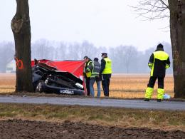Tragiczny wypadek w Krępnej, nie żyje 44-letni pasażer