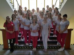 Nietypowy dzień kobiet w USK. Studentki masowały pacjentki