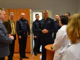 Otwarcie nowych pracowni laboratoryjnych w KWP Opole
