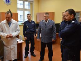 Otwarcie nowych pracowni laboratoryjnych w KWP Opole