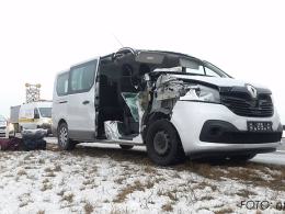 Wypadek na autostradzie A4. W akcji śmigłowiec LPR