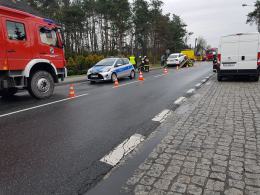 (W wypadku w Grodźcu poszkodowana została jedna osoba)