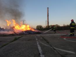 Kłęby dymu nieopodal ulicy Wschodniej, głupi wybryk?