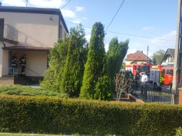 (Działania straży w Chróścinie. fot. P.T.)