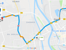 (Jeden z zalecanych objazdów)