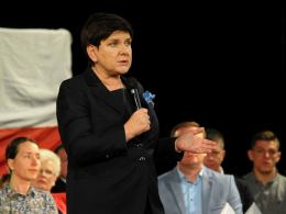 Beata Szydło podsumowała 2,5 roku rządów PiS podczas wizyty w Krapkowicach