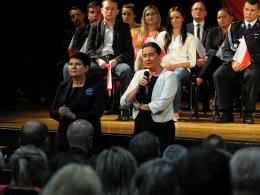 Beata Szydło podsumowała 2,5 roku rządów PiS podczas wizyty w Krapkowicach