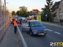 Kobieta prowadząca wózek została potrącona na przejściu dla pieszych