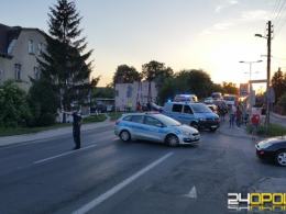 Kobieta prowadząca wózek została potrącona na przejściu dla pieszych