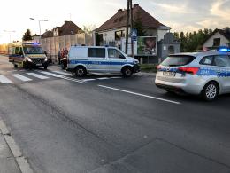 Kobieta prowadząca wózek została potrącona na przejściu dla pieszych