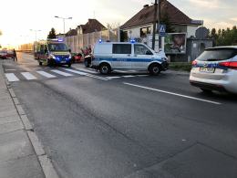 Kobieta prowadząca wózek została potrącona na przejściu dla pieszych