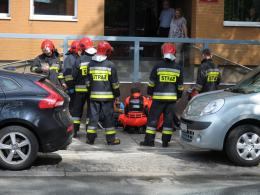 Śmigłowiec LPR uległ awarii na Oleskiej. Ulica jest zablokowana