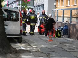 Śmigłowiec LPR uległ awarii na Oleskiej. Ulica jest zablokowana