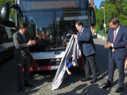 Nowe autobusy MZK z nazwami miast partnerskich