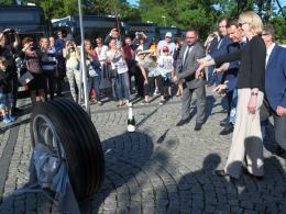 Nowe autobusy MZK z nazwami miast partnerskich