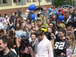 Kolorowy korowód studentów przeszedł przez miasto