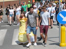 Kolorowy korowód studentów przeszedł przez miasto