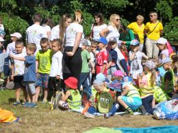 Blisko 300 przedszkolaków przebiegło przez Park Nadodrzański w Opolu