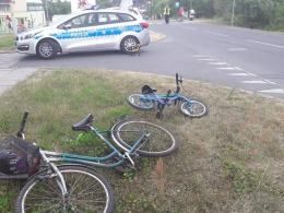 6-latek jadący na rowerze wjechał wprost pod pędzący samochód