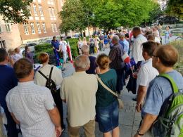 Kolejne protesty pod Sądem Okręgowym. "To już ostatni dzwonek"