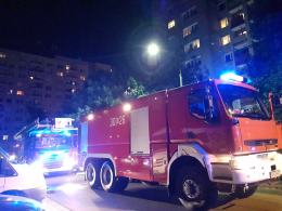 Interwencja strażaków na Piotrkowskiej w Opolu, policja szuka sprawców podpalenia