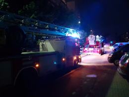 Interwencja strażaków na Piotrkowskiej w Opolu, policja szuka sprawców podpalenia