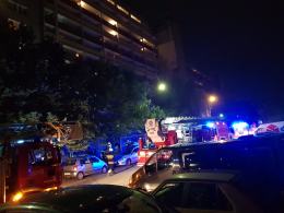Interwencja strażaków na Piotrkowskiej w Opolu, policja szuka sprawców podpalenia