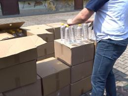 Funkcjonariusze KAS zajęli blisko 800 litrów nielegalnego spirytusu