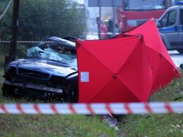 Tragiczny wypadek w Grodźcu, nie żyje 19 letni kierowca