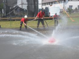 Strażacy OSP po raz osiemnasty mierzą się w rozgrywkach Wasserball w Przechodzie