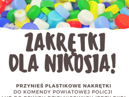 "Zakrętki dla Nikosia" - charytatywna zbiórka namysłowskiej policji