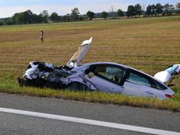 Zderzenie 3 pojazdów na obwodnicy Opola, 8 osób poszkodowanych