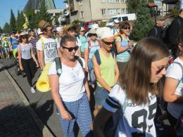Opolski strumień pielgrzymki wyruszył rano na Jasną Górę