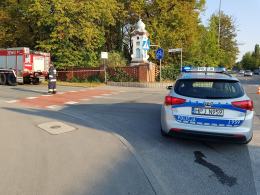 Wyciek gazu w ECO. Ulica Harcerska zablokowana