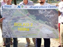 Koalicja Obywatelska proponuje 100 hektarowy park miejski, z nowym jeziorem