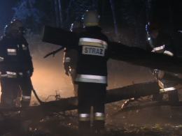 Nad opolszczyzną przeszła bardzo gwałtowna burza z gradem