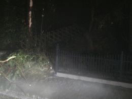 Nad opolszczyzną przeszła bardzo gwałtowna burza z gradem