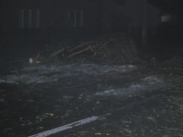 Nad opolszczyzną przeszła bardzo gwałtowna burza z gradem