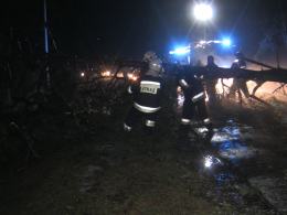 Nad opolszczyzną przeszła bardzo gwałtowna burza z gradem