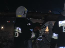 Nad opolszczyzną przeszła bardzo gwałtowna burza z gradem