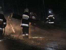 Nad opolszczyzną przeszła bardzo gwałtowna burza z gradem