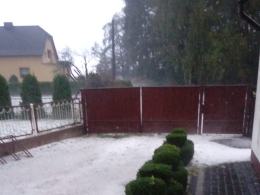 Nad opolszczyzną przeszła bardzo gwałtowna burza z gradem