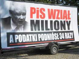 Konwój wstydu znów wyruszył na Opolszczyznę.