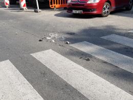 BMW wymusiło pierwszeństwo i zderzyło się z autobusem MZK