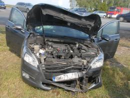 Groźny wypadek koło Zimnic Małych, Cinquecento wyrzucone daleko w pole