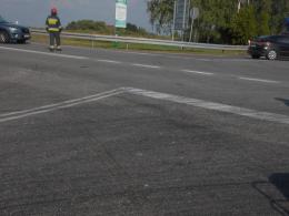Groźny wypadek koło Zimnic Małych, Cinquecento wyrzucone daleko w pole