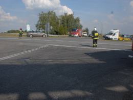 Groźny wypadek koło Zimnic Małych, Cinquecento wyrzucone daleko w pole